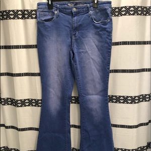 Mossimo high rise flare jeans